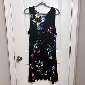 Old Navy Floral Shift Dress, XL